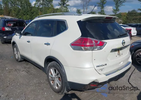2016 Nissan Rogue Sv из США, поврежденный, VIN JN8AT2MT7GW002299